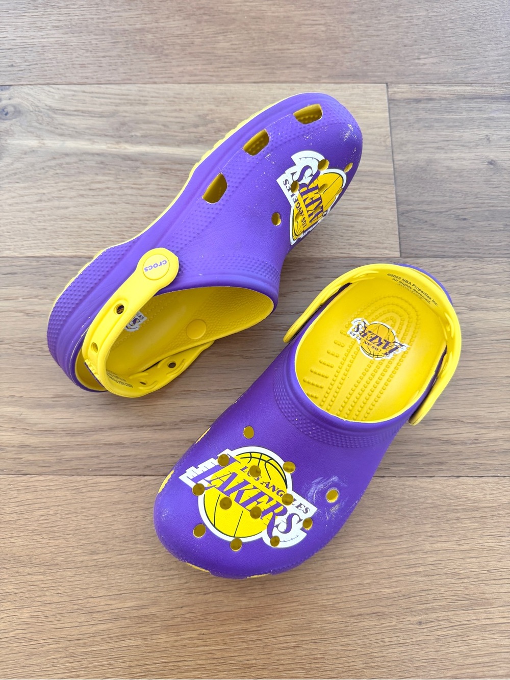crocs™ Kids NBA Classic Clogs LA Lakers, 4